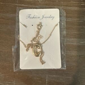 Gold Initial Necklace